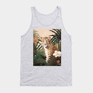 Leopard in the Jungle Tank Top